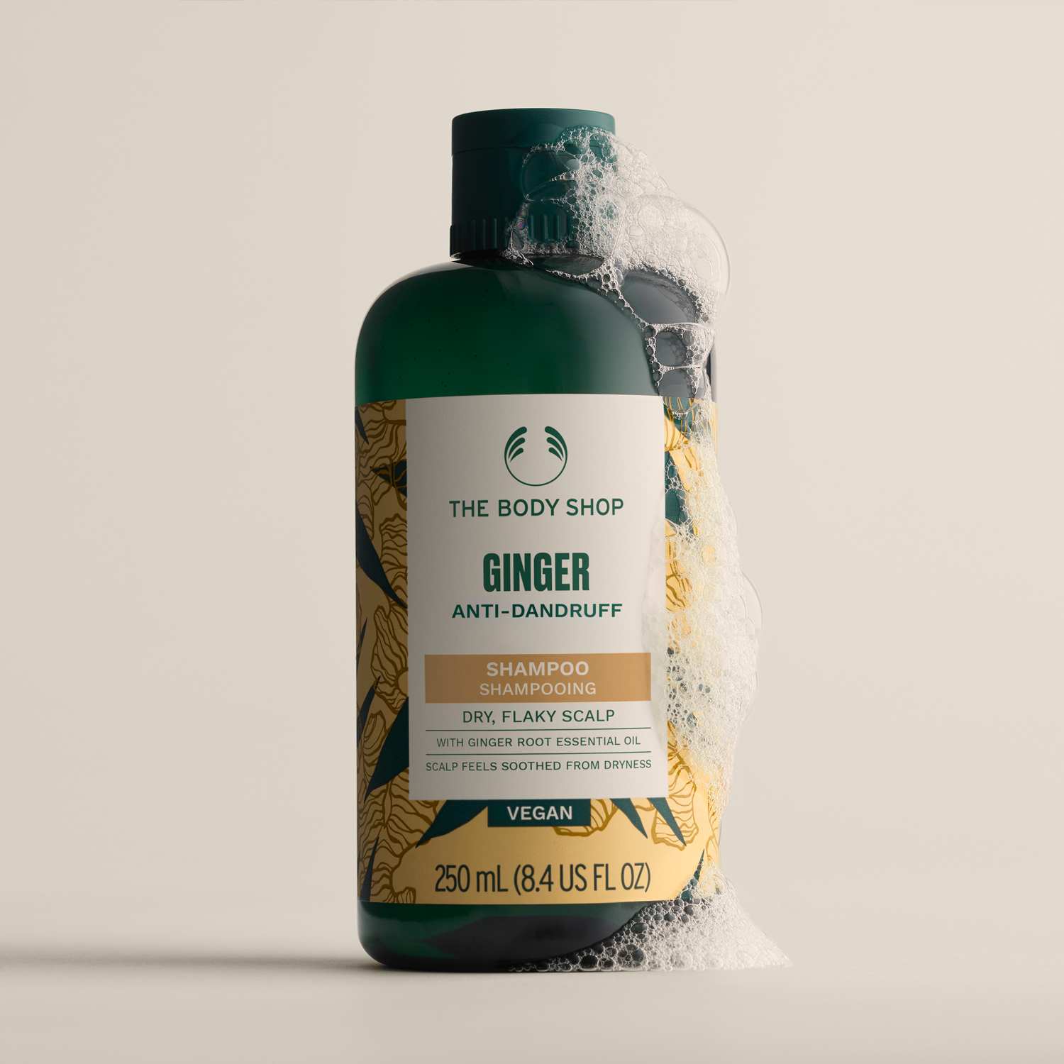 Shampoo Anticaspa Jengibre