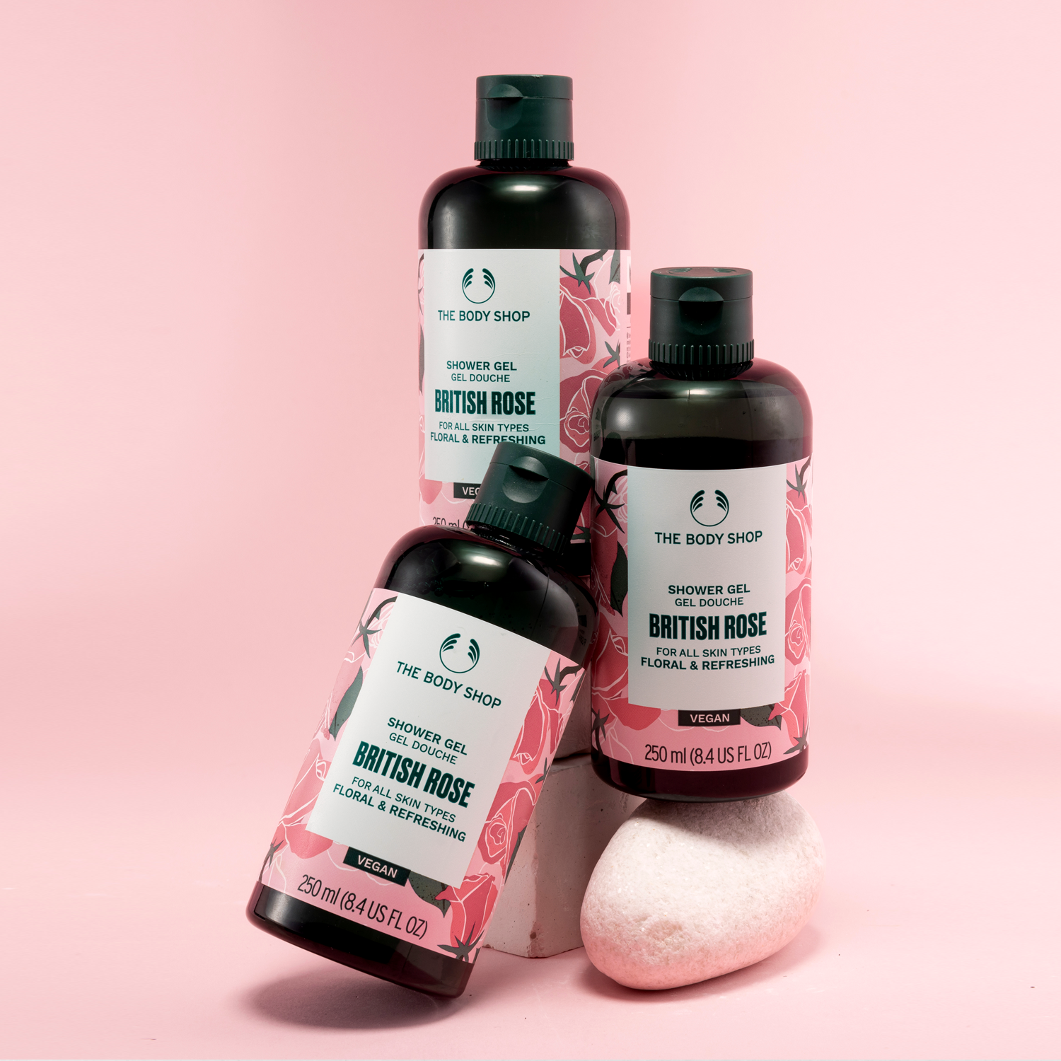 Gel de Ducha Rosa Británica