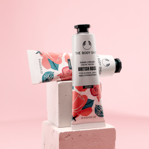 Crema de Manos Rosa Británica