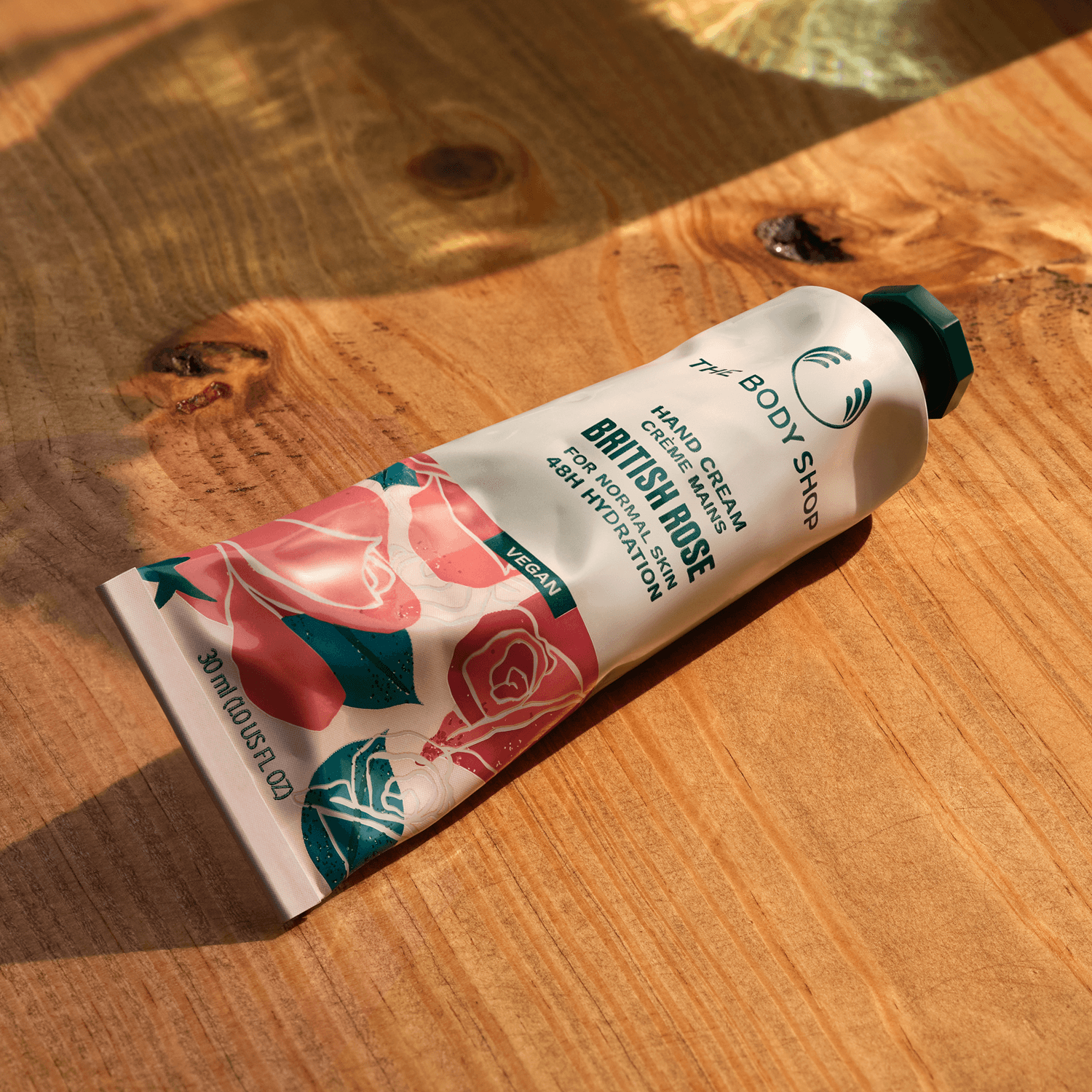 Crema de Manos Rosa Británica