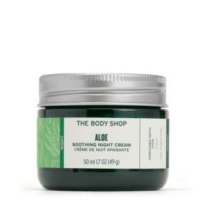Crema Facial Hidratante de Noche Aloe Vera