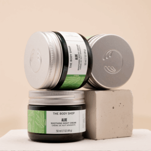 Crema Facial Hidratante de Noche Aloe Vera