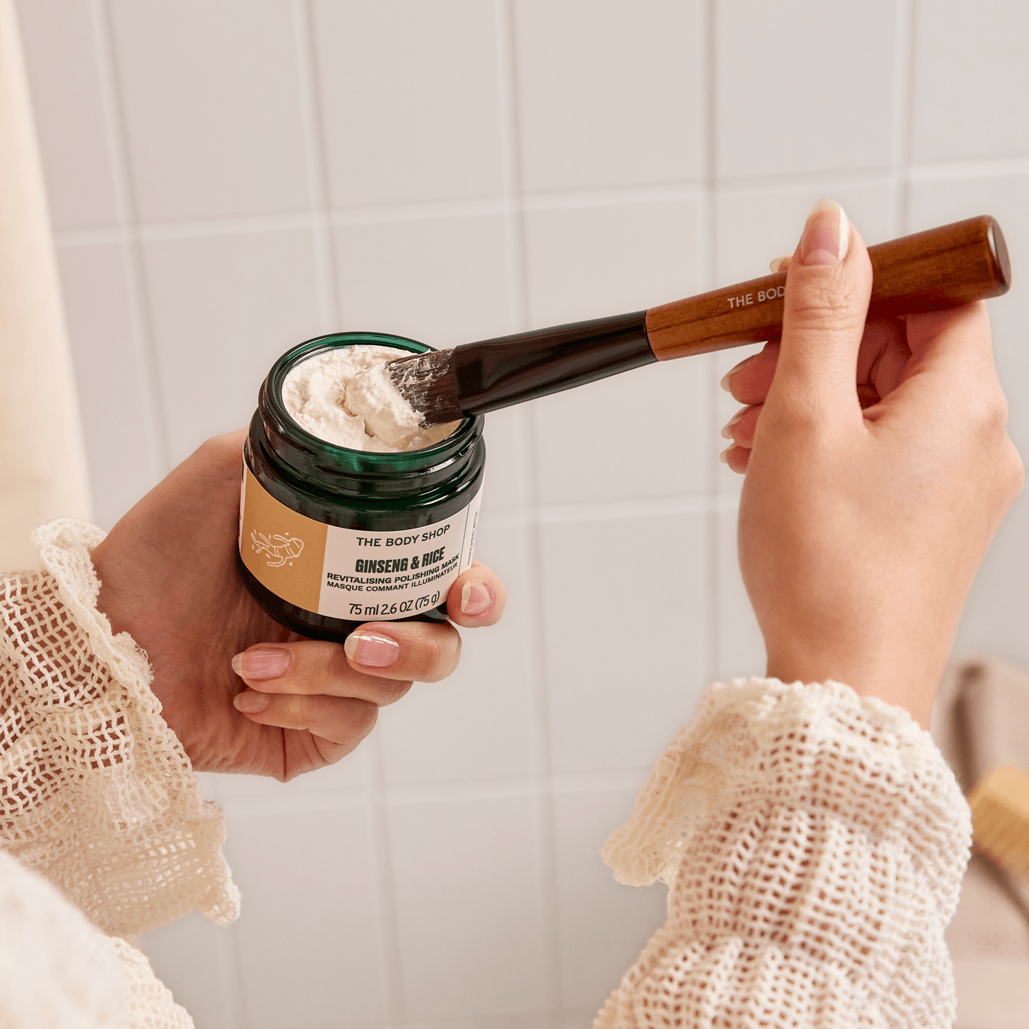 Mascarilla Facial Limpiadora Gingseng Chino y Arroz 75ml