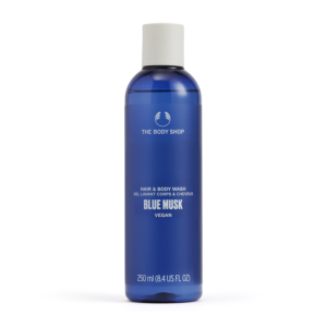 Gel de Ducha Cuerpo y Cabello Blue Musk 250ml