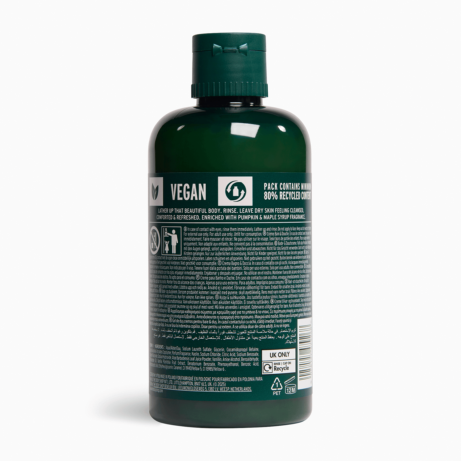 Gel de Ducha Calabaza 250ml