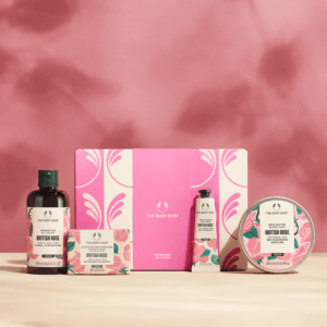 Set de Regalo Mediano Rosa Británica